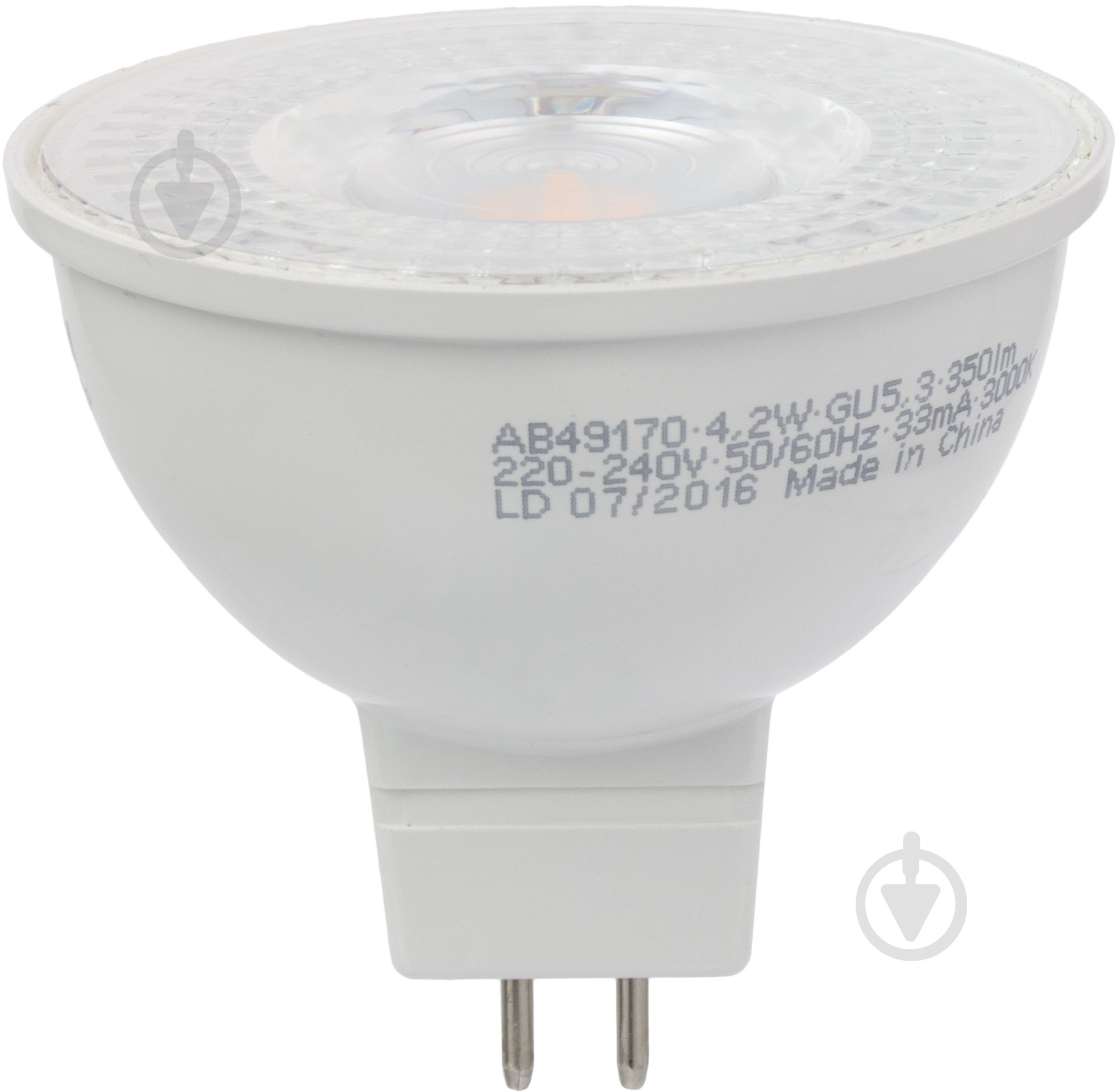 Лампа світлодіодна Osram 6 Вт MR16 матова GU5.3 220 В 3000 К 4052899981140 - фото 2