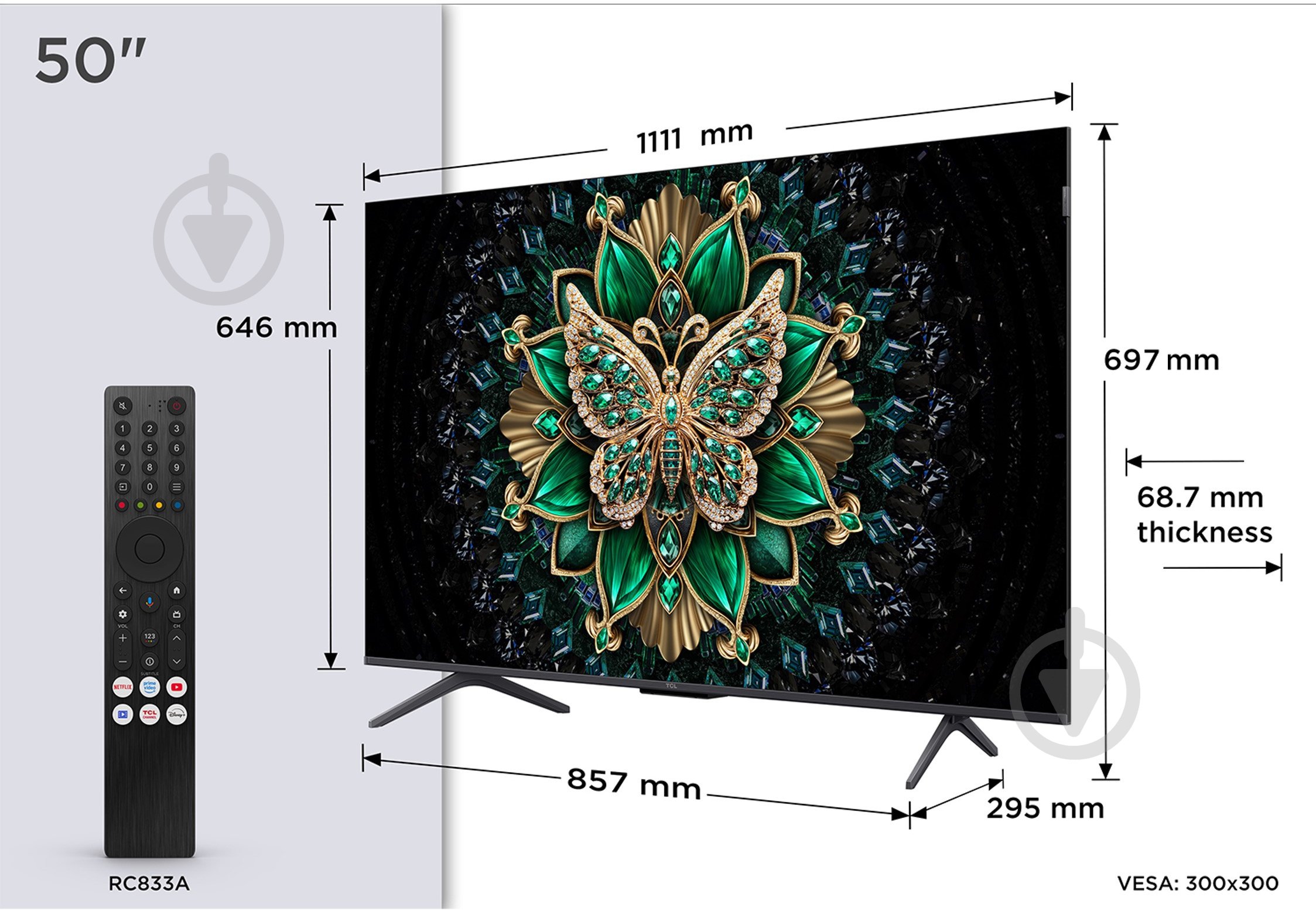 Телевизор TCL 50C6K - фото 5