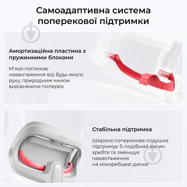 Кресло офисное Sihoo B100 B100-B102 белый - фото 7