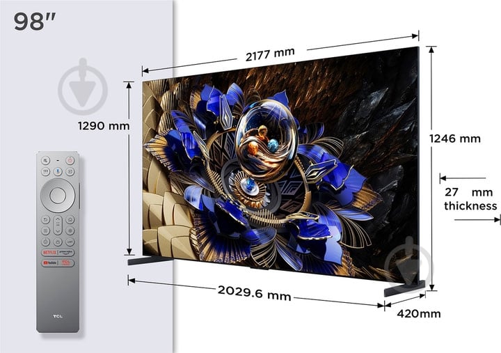 Телевизор TCL 98X11K - фото 6