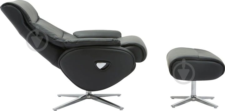 Крісло офісне QLAB RC210B чорний - фото 5