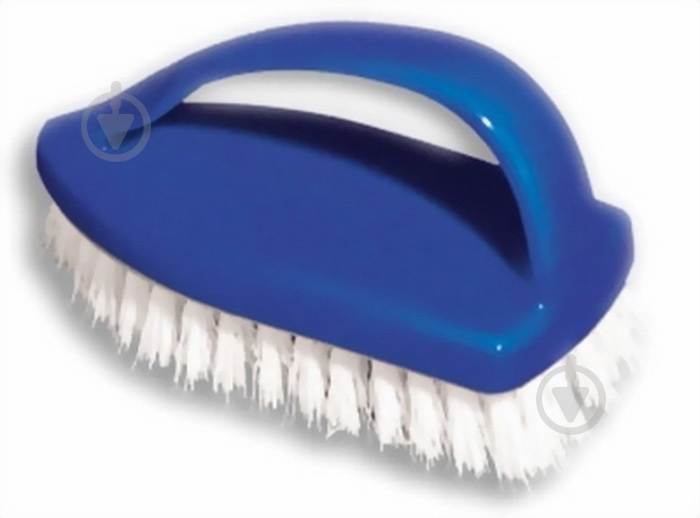 Щетка для рук "Утюг" миди York 11 см синий 808 - фото 1