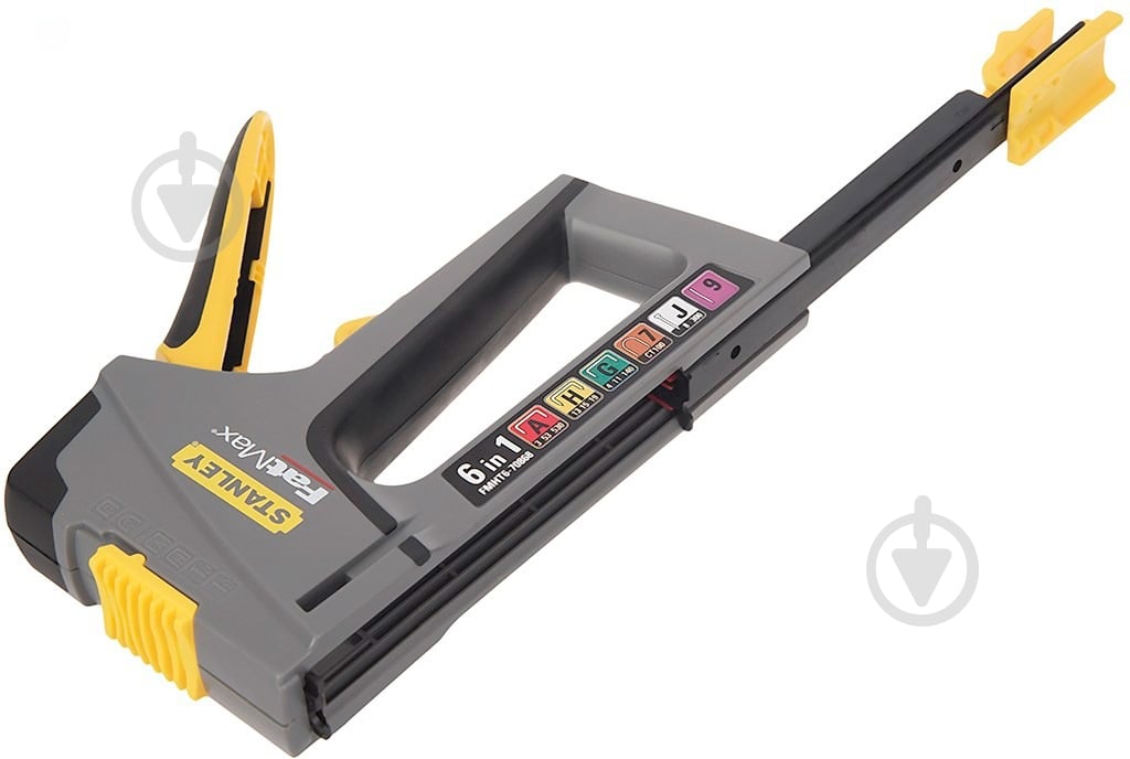 Степлер Stanley FMHT6-70868 FatMax 6 в 1, регулирования, 6-14 мм., Тип 53 + 140, пластик, гвозди, булавки - фото 10 Степлер Stanley FMHT6-70868 FatMax 6 в 1, регулирования, 6-14 мм., Тип 53 + 140, пластик, гвозди, булавки - фото 10