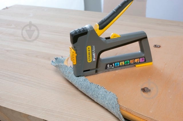 Степлер Stanley FMHT6-70868 FatMax 6 в 1, регулирования, 6-14 мм., Тип 53 + 140, пластик, гвозди, булавки - фото 14 Степлер Stanley FMHT6-70868 FatMax 6 в 1, регулирования, 6-14 мм., Тип 53 + 140, пластик, гвозди, булавки - фото 14