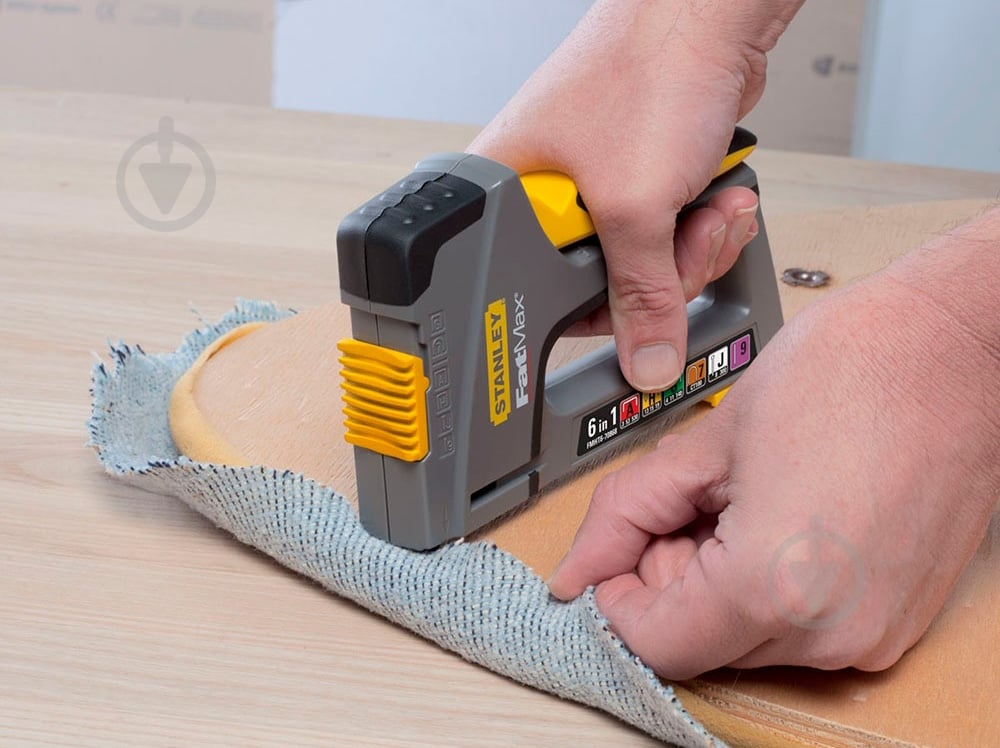 Степлер Stanley FMHT6-70868 FatMax 6 в 1, регулирования, 6-14 мм., Тип 53 + 140, пластик, гвозди, булавки - фото 13 Степлер Stanley FMHT6-70868 FatMax 6 в 1, регулирования, 6-14 мм., Тип 53 + 140, пластик, гвозди, булавки - фото 13