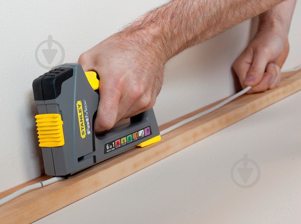 Степлер Stanley FMHT6-70868 FatMax 6 в 1, регулирования, 6-14 мм., Тип 53 + 140, пластик, гвозди, булавки - фото 19 Степлер Stanley FMHT6-70868 FatMax 6 в 1, регулирования, 6-14 мм., Тип 53 + 140, пластик, гвозди, булавки - фото 19
