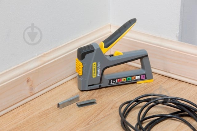 Степлер Stanley FMHT6-70868 FatMax 6 в 1, регулирования, 6-14 мм., Тип 53 + 140, пластик, гвозди, булавки - фото 21 Степлер Stanley FMHT6-70868 FatMax 6 в 1, регулирования, 6-14 мм., Тип 53 + 140, пластик, гвозди, булавки - фото 21