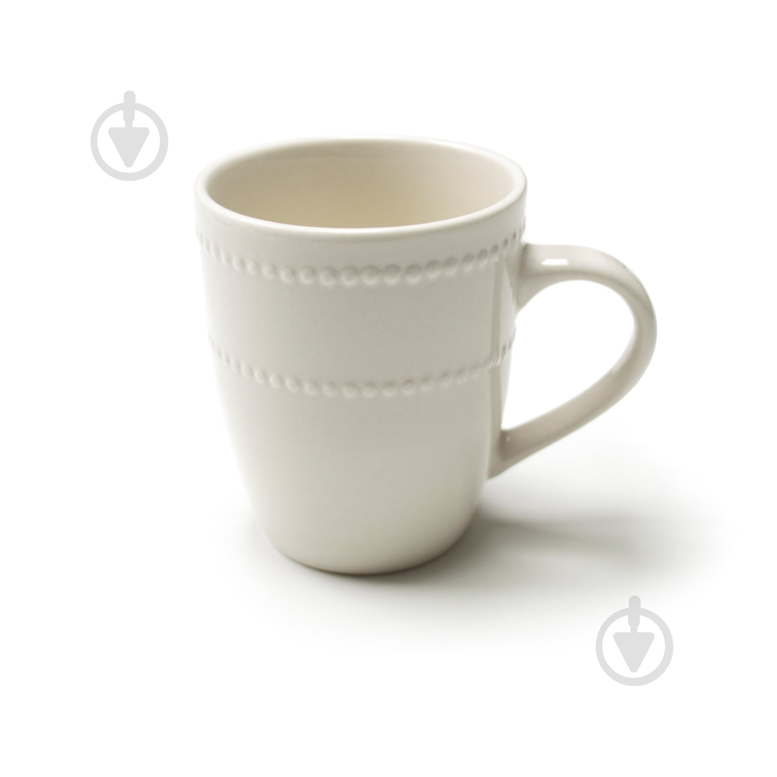 Чашка Keramia 400 мл White Pearls 21-279-111 - фото 1