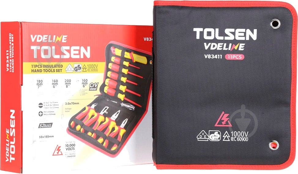ᐉ Набір Tolsen Premium 11 шт. V83411 • Краща ціна в Києві
