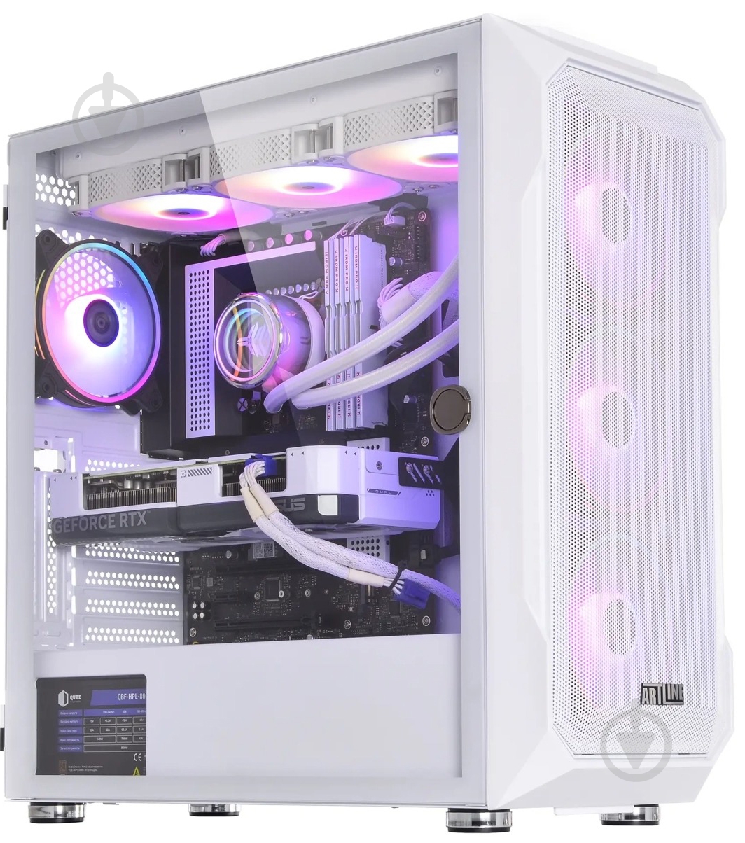 Компьютер Artline Gaming X94 (X94Whitev80Win) white - фото 2 Компьютер Artline Gaming X94 (X94Whitev80Win) white - фото 2
