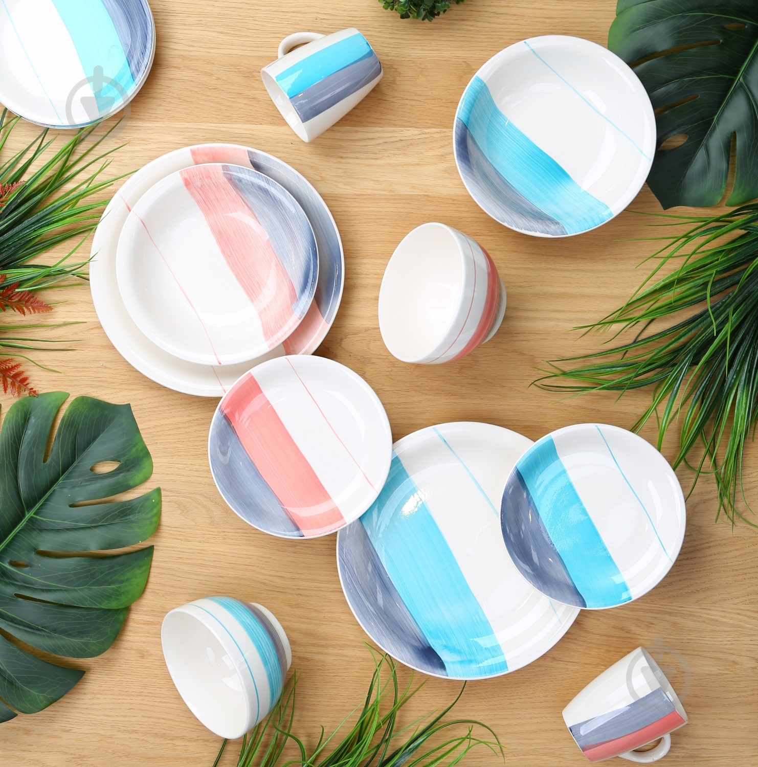 Тарелка для супа Keramia 21 см Rose Dawn 24-237-089 - фото 5