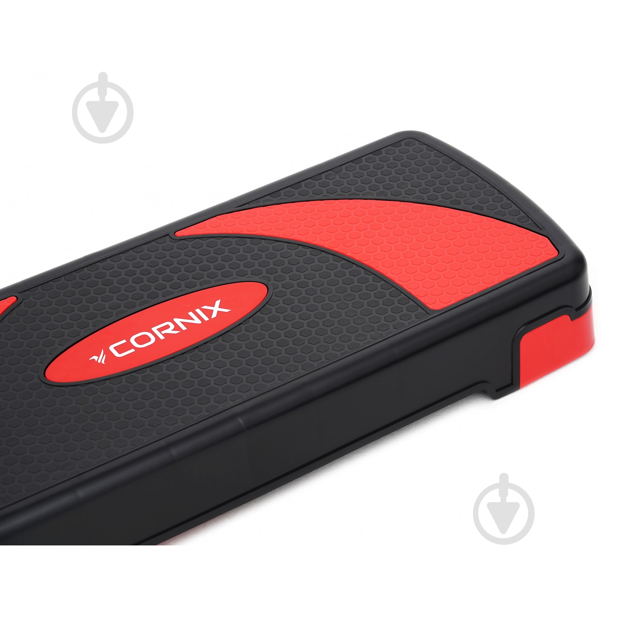 Степ-платформа Cornix 3-ступенчатая 78х29х10-20 см XR-0185 Black/Red - фото 4