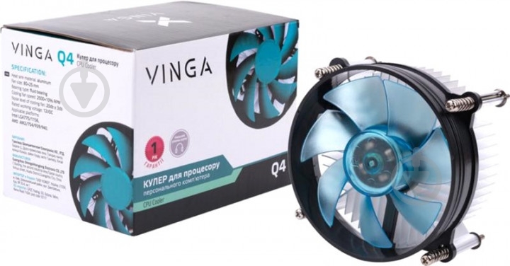 Процессорный кулер Vinga Q4 - фото 8