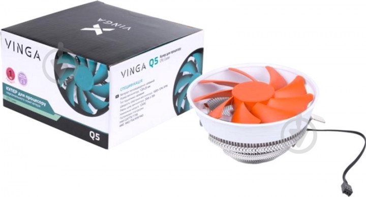Процессорный кулер Vinga Q5 - фото 8
