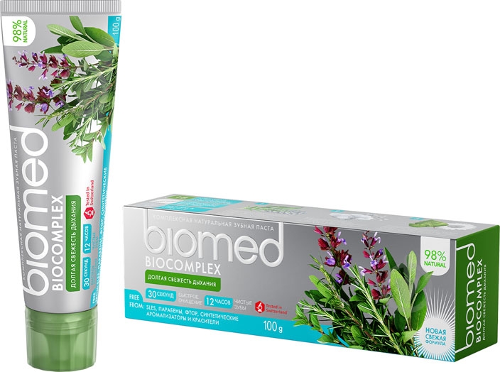 Зубная паста BioMed Biocomplex 100 г - фото 1