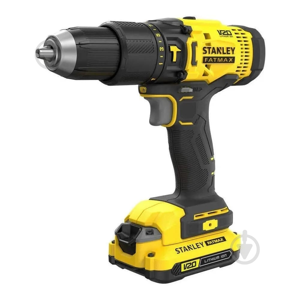 Шуруповерт ударный аккумуляторный Stanley FatMax SFMCD711C2K - фото 1