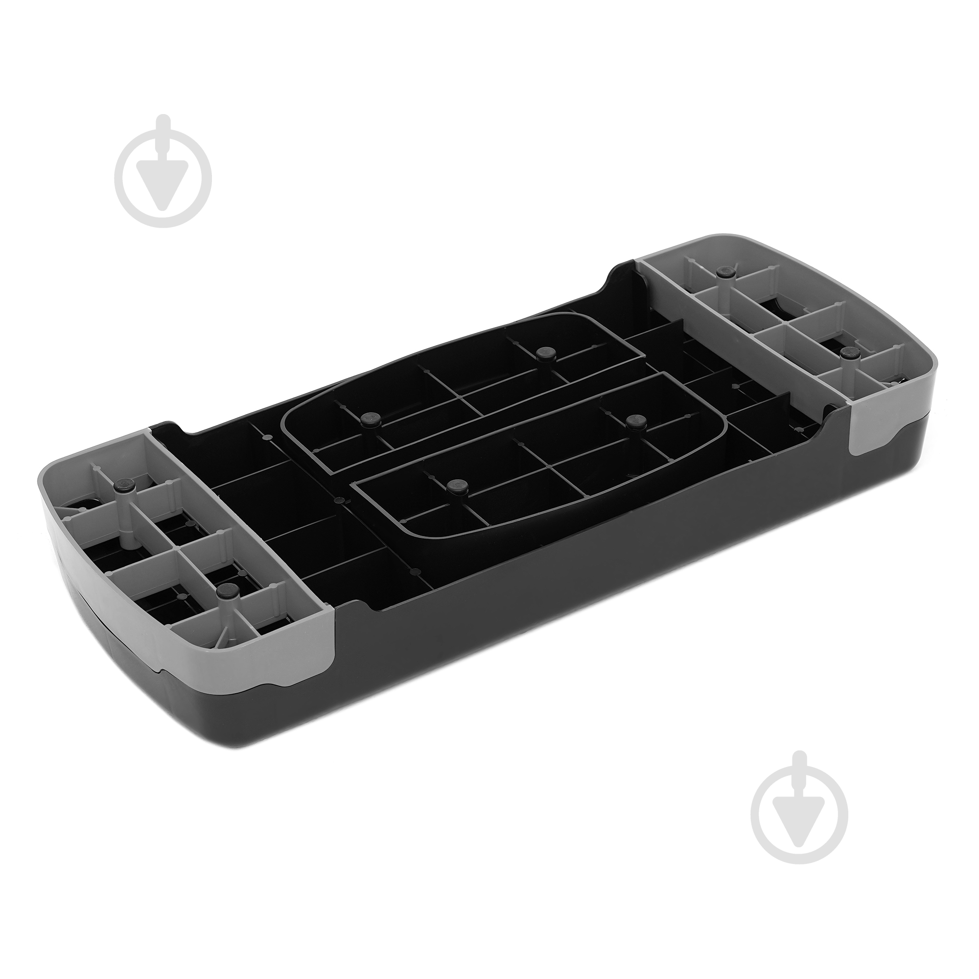 Степ-платформа Cornix 2-ступінчаста 68х28х10-15 см XR-0189 Black/Grey - фото 2 Степ-платформа Cornix 2-ступінчаста 68х28х10-15 см XR-0189 Black/Grey - фото 2