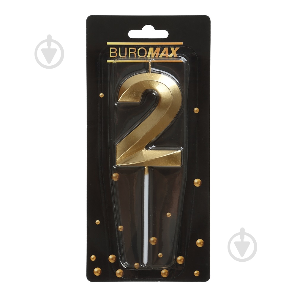 Свеча Цифра "2" BM.98000-02 Buromax - фото 1 Свеча Цифра "2" BM.98000-02 Buromax - фото 1