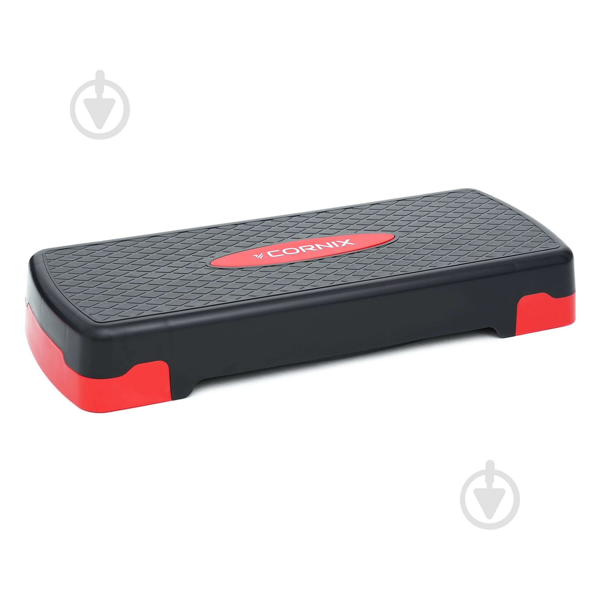 Степ-платформа Cornix 2-ступенчатая 68х28х10-15 см XR-0190 Black/Red - фото 5 Степ-платформа Cornix 2-ступенчатая 68х28х10-15 см XR-0190 Black/Red - фото 5