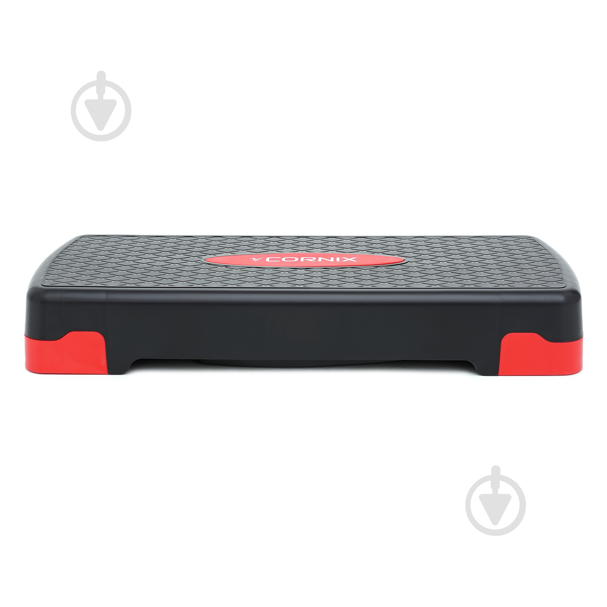 Степ-платформа Cornix 2-ступенчатая 68х28х10-15 см XR-0190 Black/Red - фото 4 Степ-платформа Cornix 2-ступенчатая 68х28х10-15 см XR-0190 Black/Red - фото 4