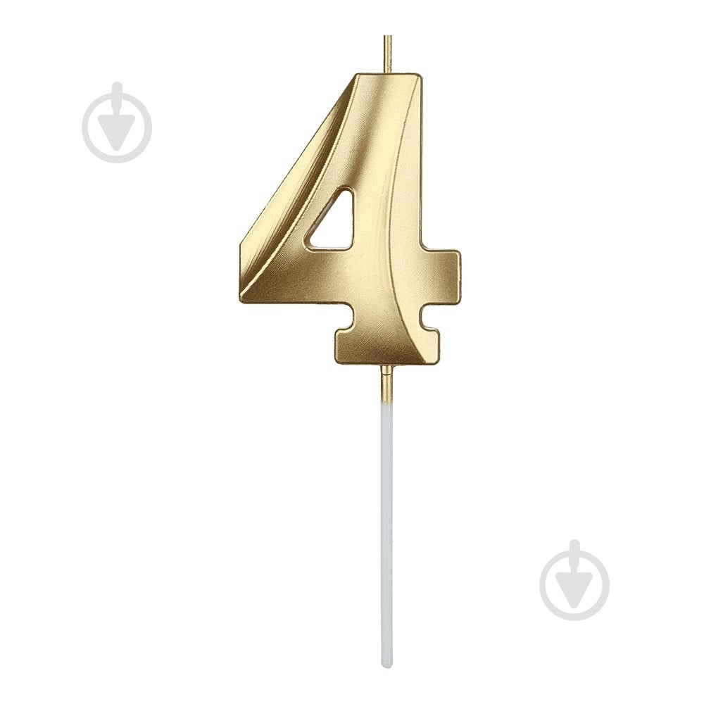 Свеча Цифра "4" BM.98000-04 - фото 3 Свеча Цифра "4" BM.98000-04 - фото 3