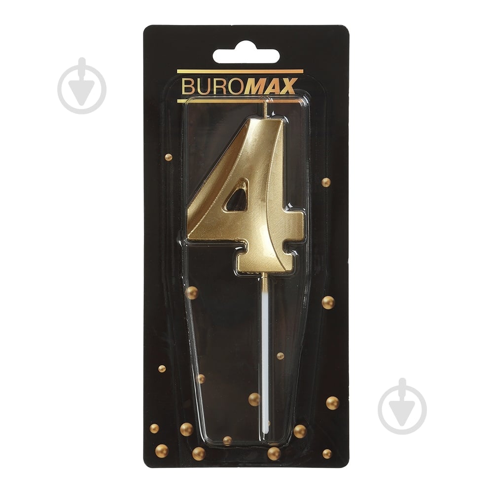 Свеча Цифра "4" BM.98000-04 - фото 1 Свеча Цифра "4" BM.98000-04 - фото 1