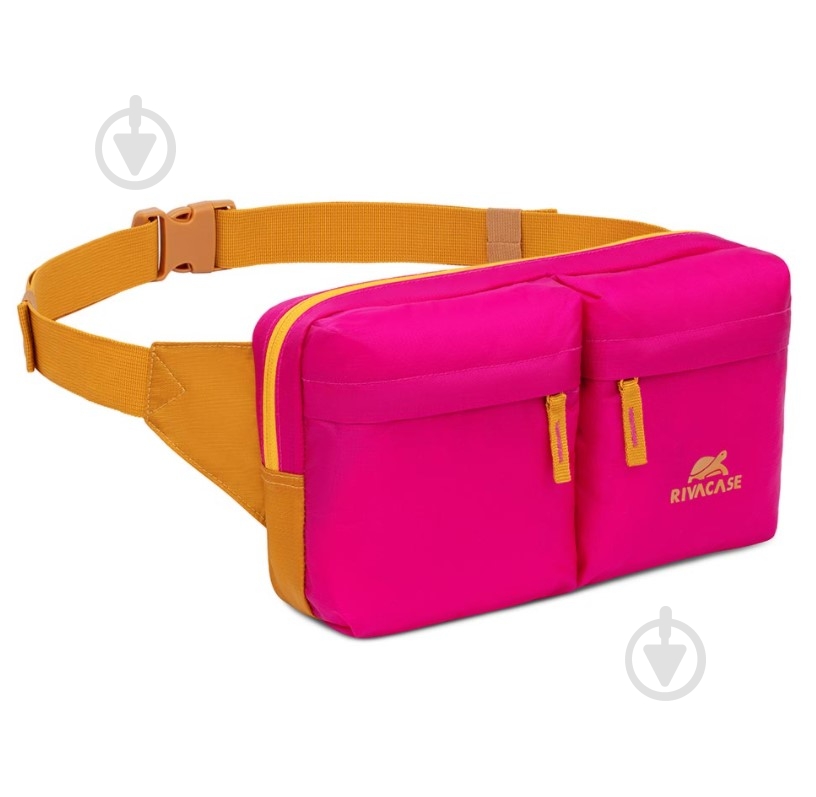 Сумка поясна RivaCase 5511 (Pink) рожевий - фото 2 Сумка поясна RivaCase 5511 (Pink) рожевий - фото 2
