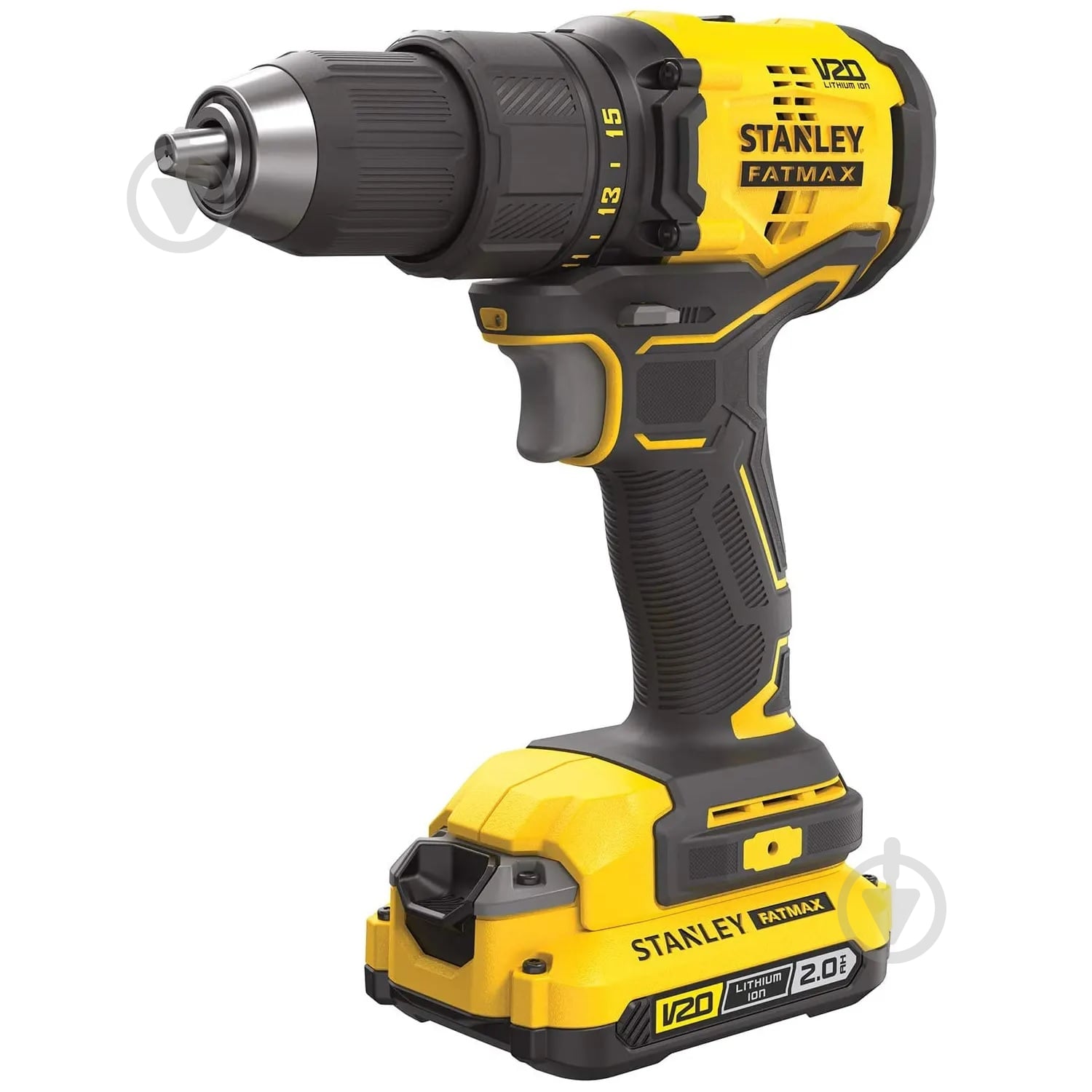 Шуруповерт аккумуляторный Stanley FatMax SFMCD710D2K - фото 1