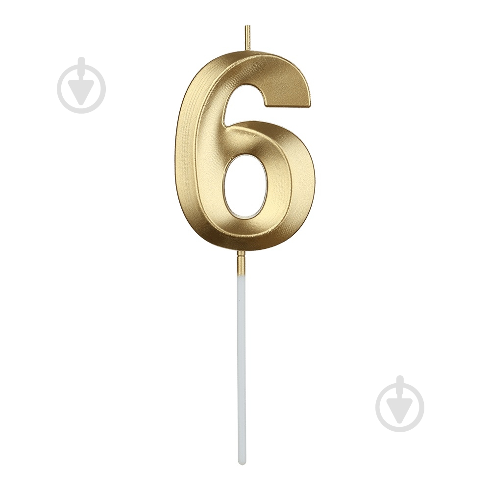 Свеча Цифра "6" BM.98000-06 - фото 3