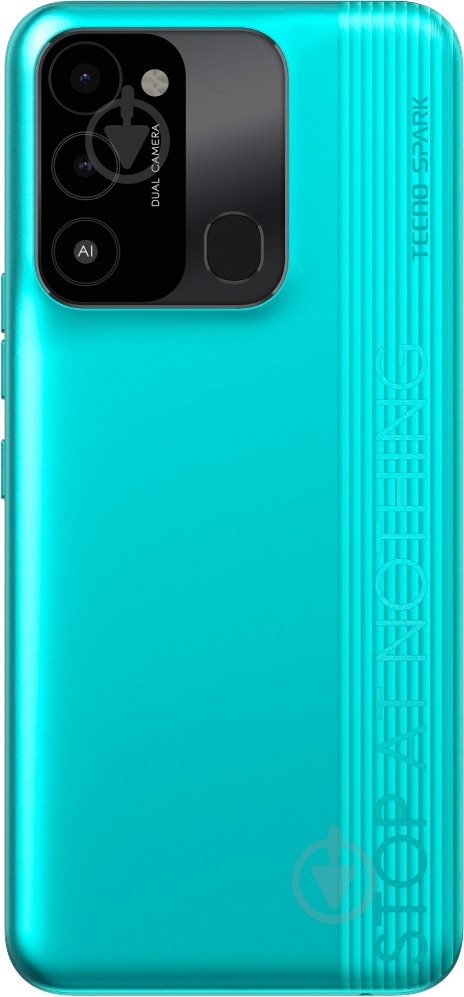 Смартфон Tecno Spark 8С NFC 4/64GB turquoise cyan (4895180777967) - фото 7 Смартфон Tecno Spark 8С NFC 4/64GB turquoise cyan (4895180777967) - фото 7