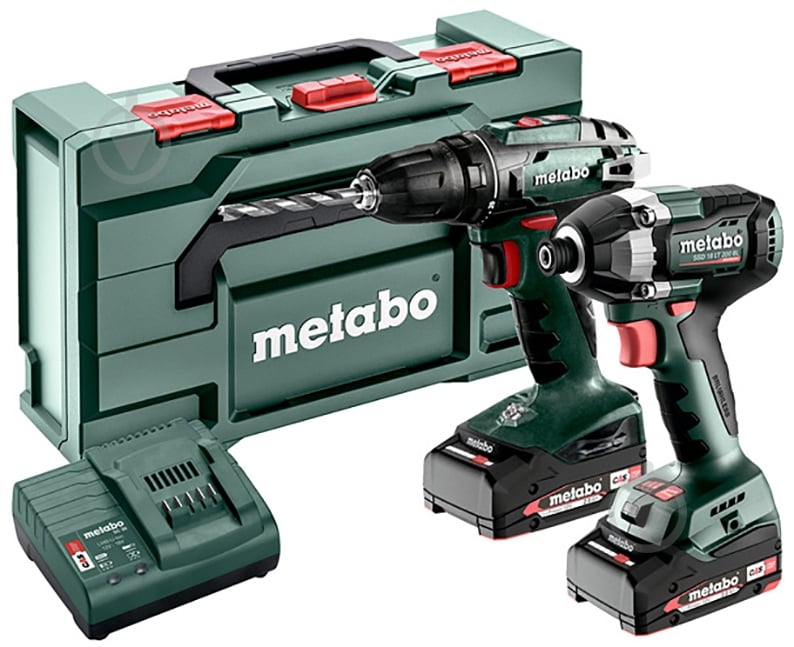 Набор аккумуляторного инструмента Metabo COMBO SET 2.8.1 18V 685193000 - фото 1