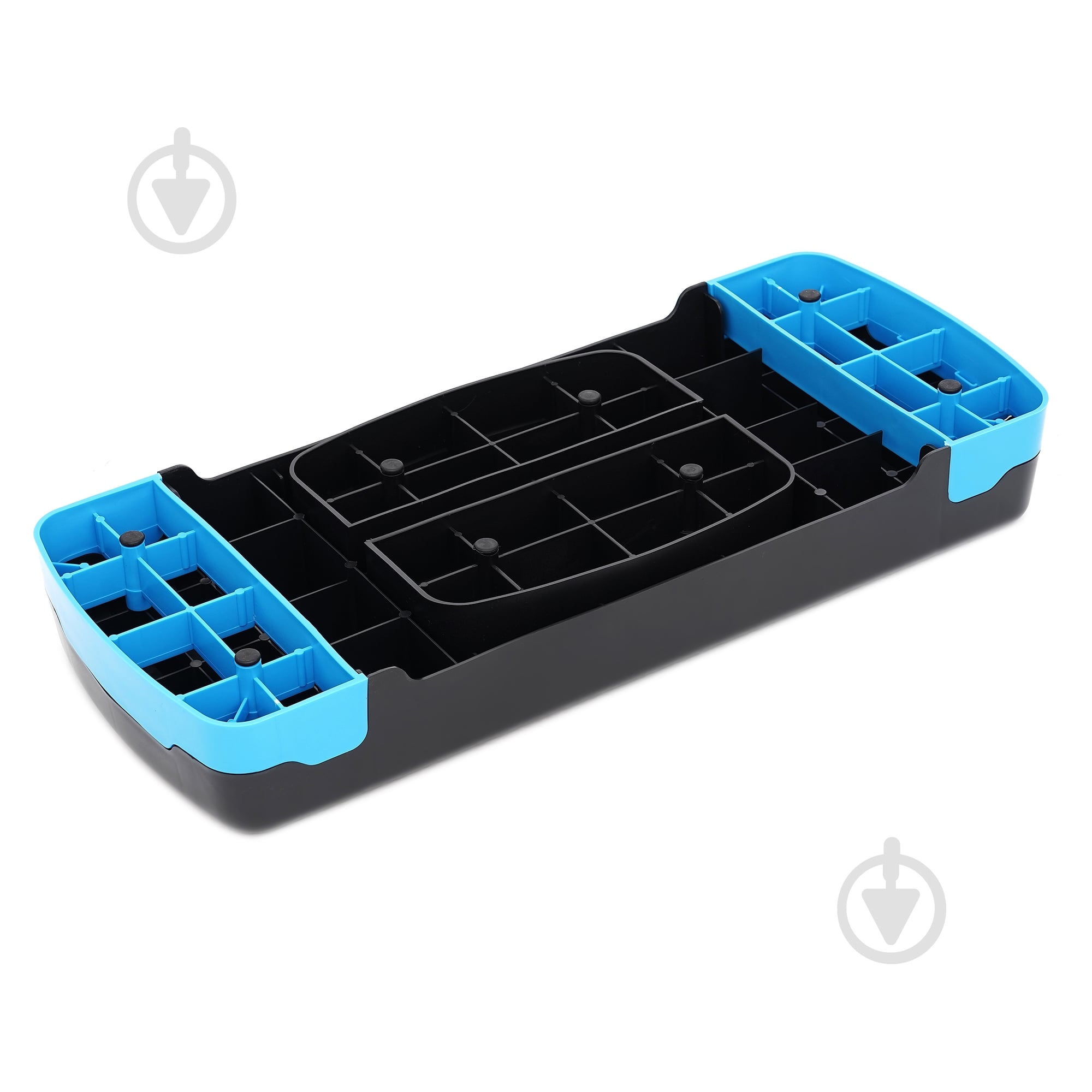 Степ-платформа Cornix 2-ступенчатая 68х28х10-15 см XR-0191 Black/Blue - фото 8