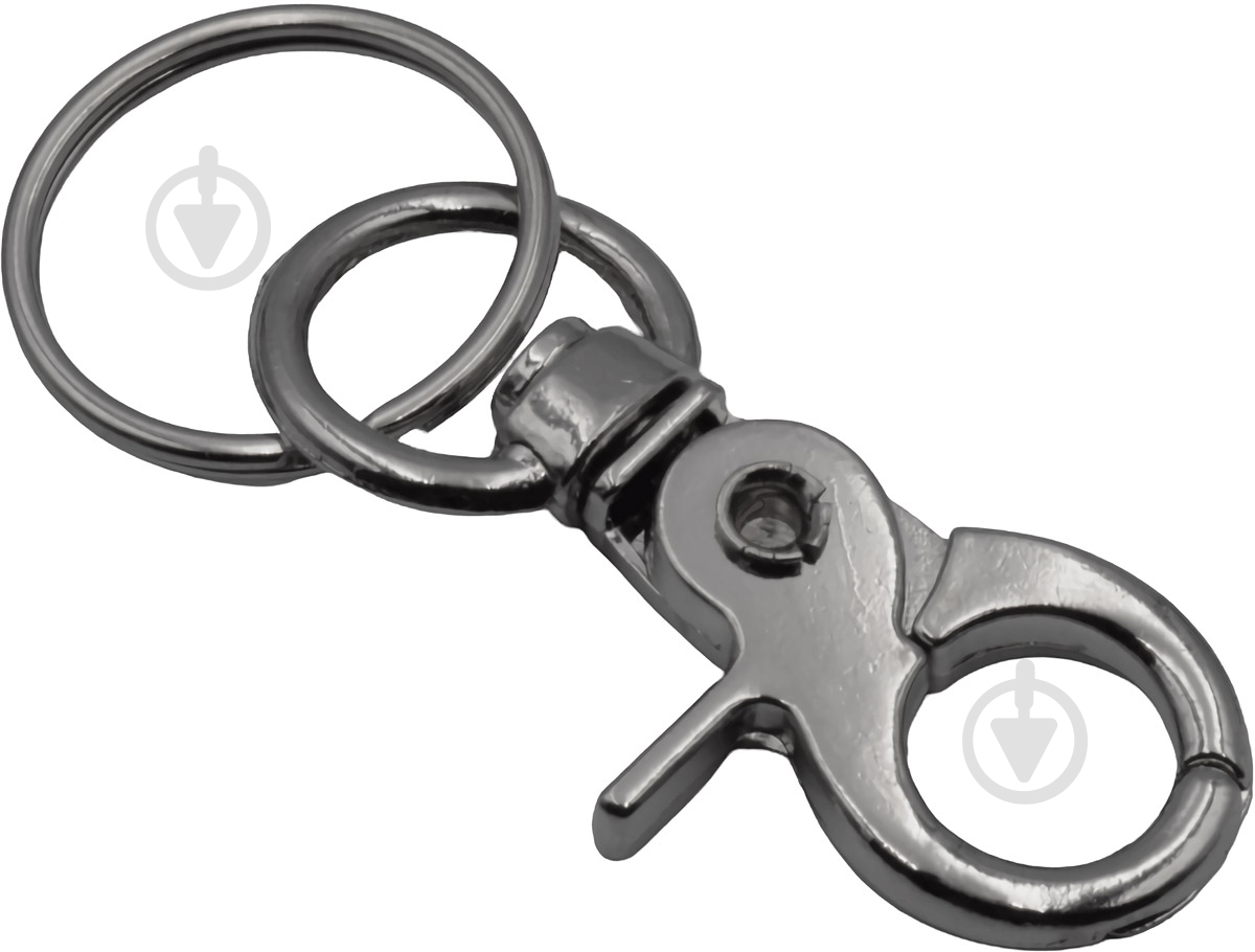 Карабин с вертлюгом, кольцом (LF-442) - фото 1 Карабин с вертлюгом, кольцом (LF-442) - фото 1