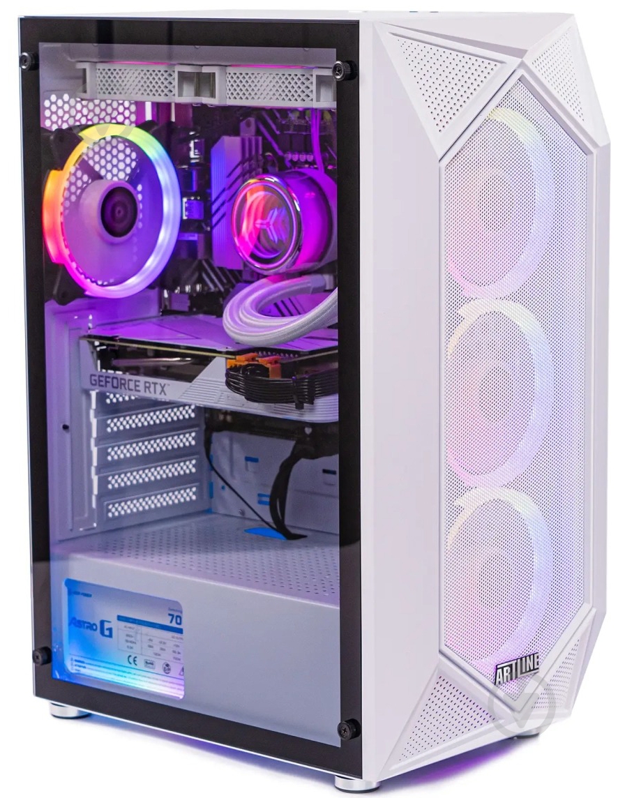 Компьютер Artline Gaming X75WHITE (X75Whitev90Win) white - фото 1 Компьютер Artline Gaming X75WHITE (X75Whitev90Win) white - фото 1