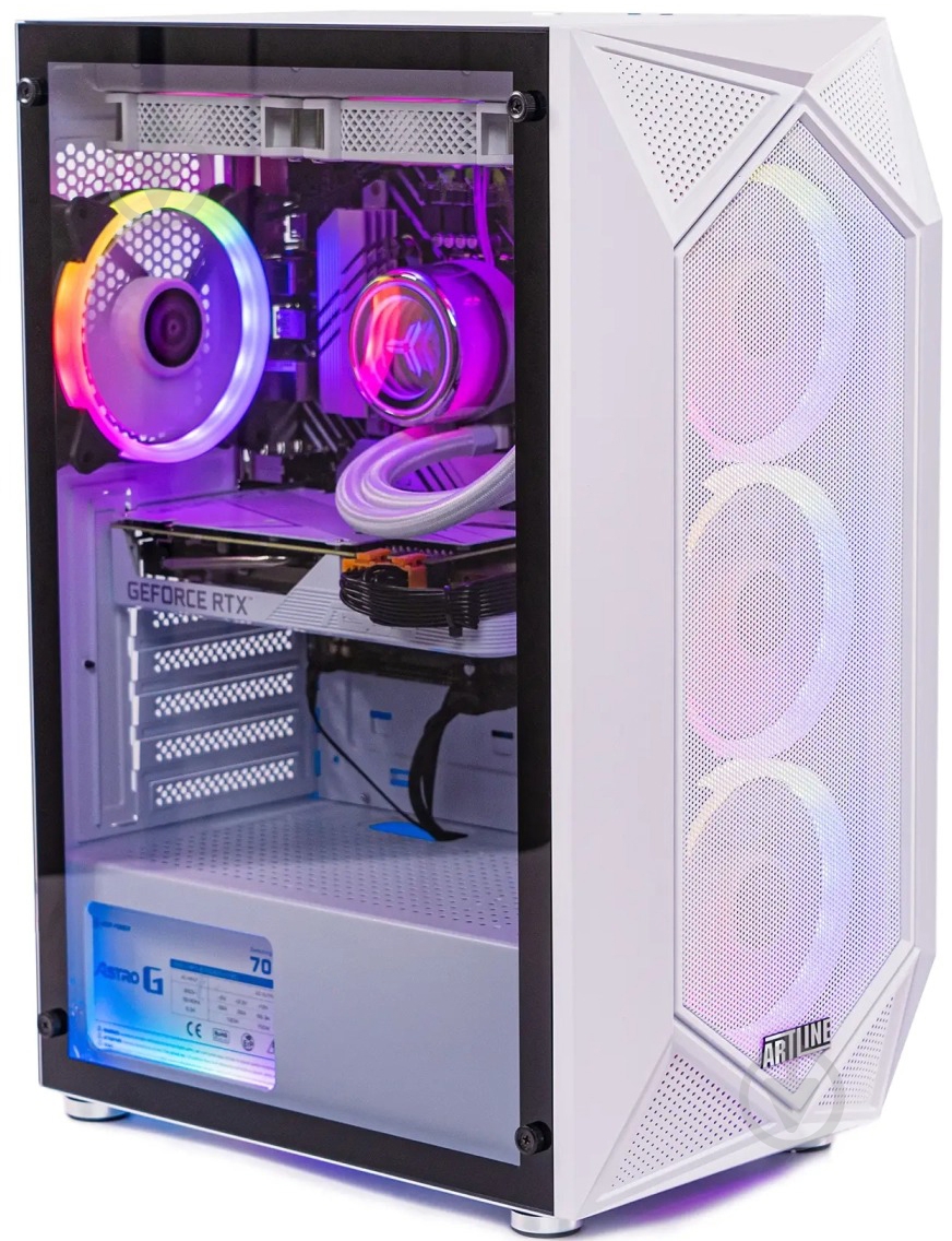 Компьютер Artline Gaming X75WHITE (X75Whitev91Win) white - фото 5 Компьютер Artline Gaming X75WHITE (X75Whitev91Win) white - фото 5