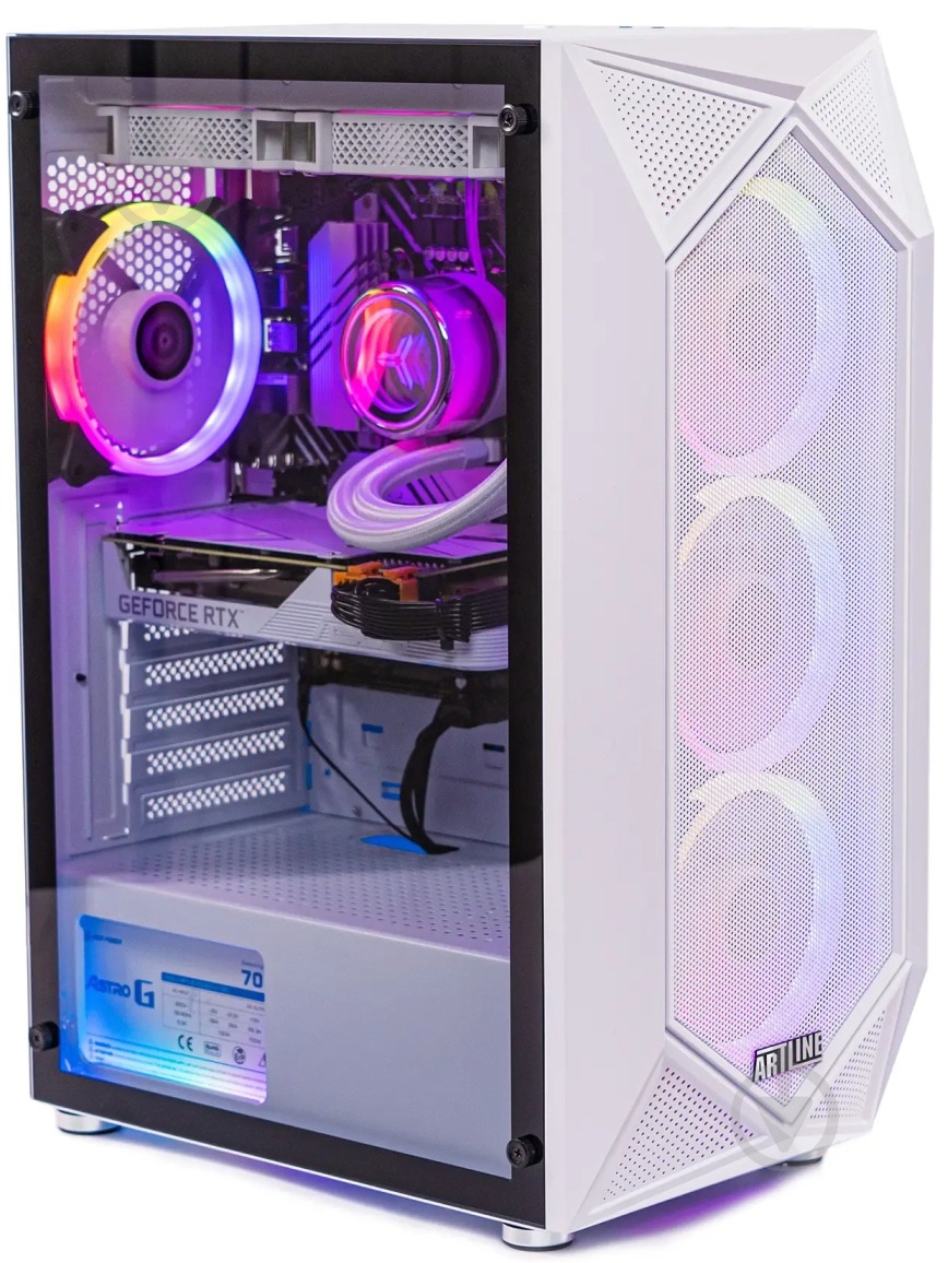 Компьютер Artline Gaming X75WHITE (X75Whitev93Win) white - фото 5 Компьютер Artline Gaming X75WHITE (X75Whitev93Win) white - фото 5
