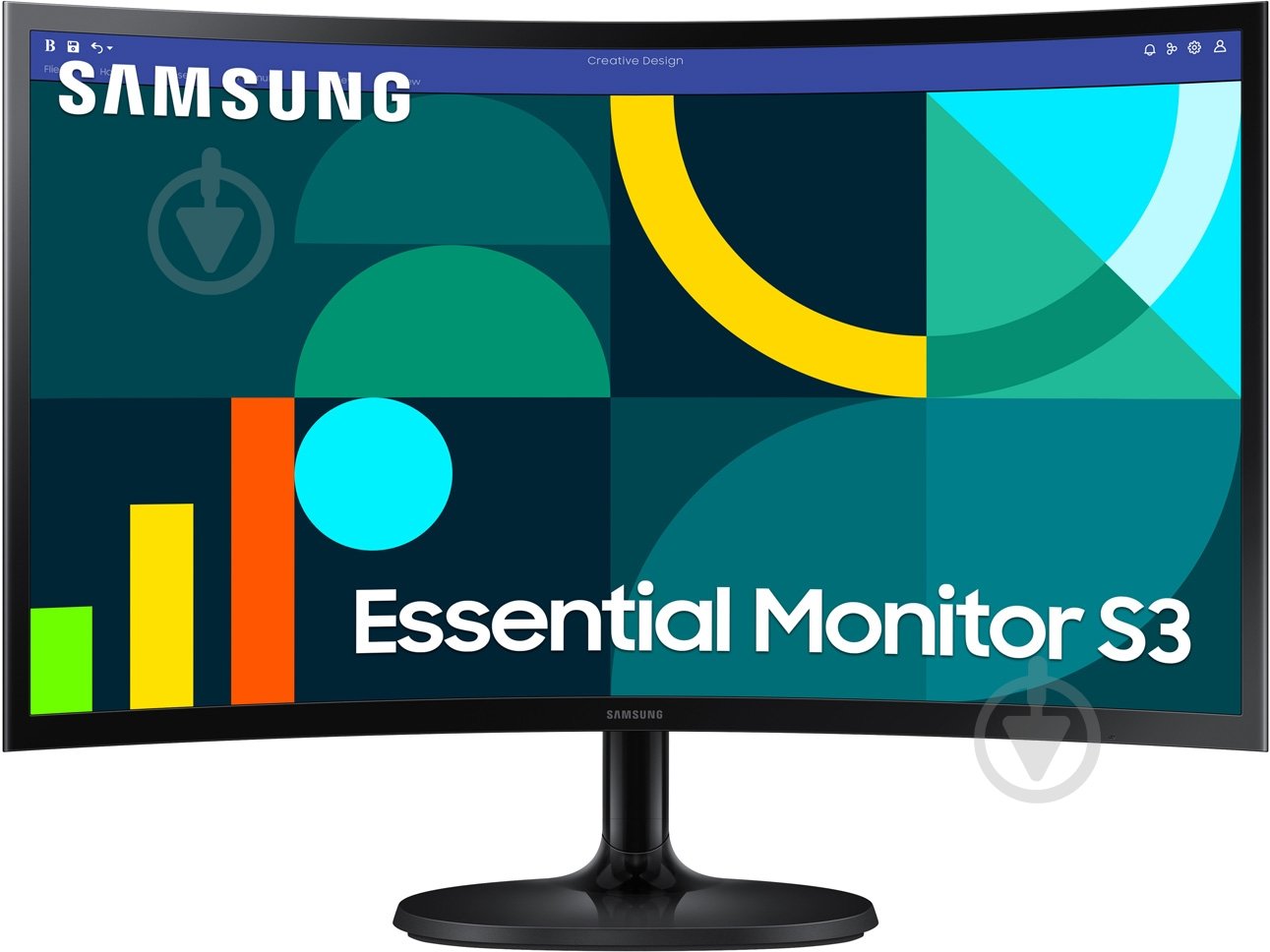 Монітор Samsung S24D360 24" (LS24D360GAIXCI) - фото 3