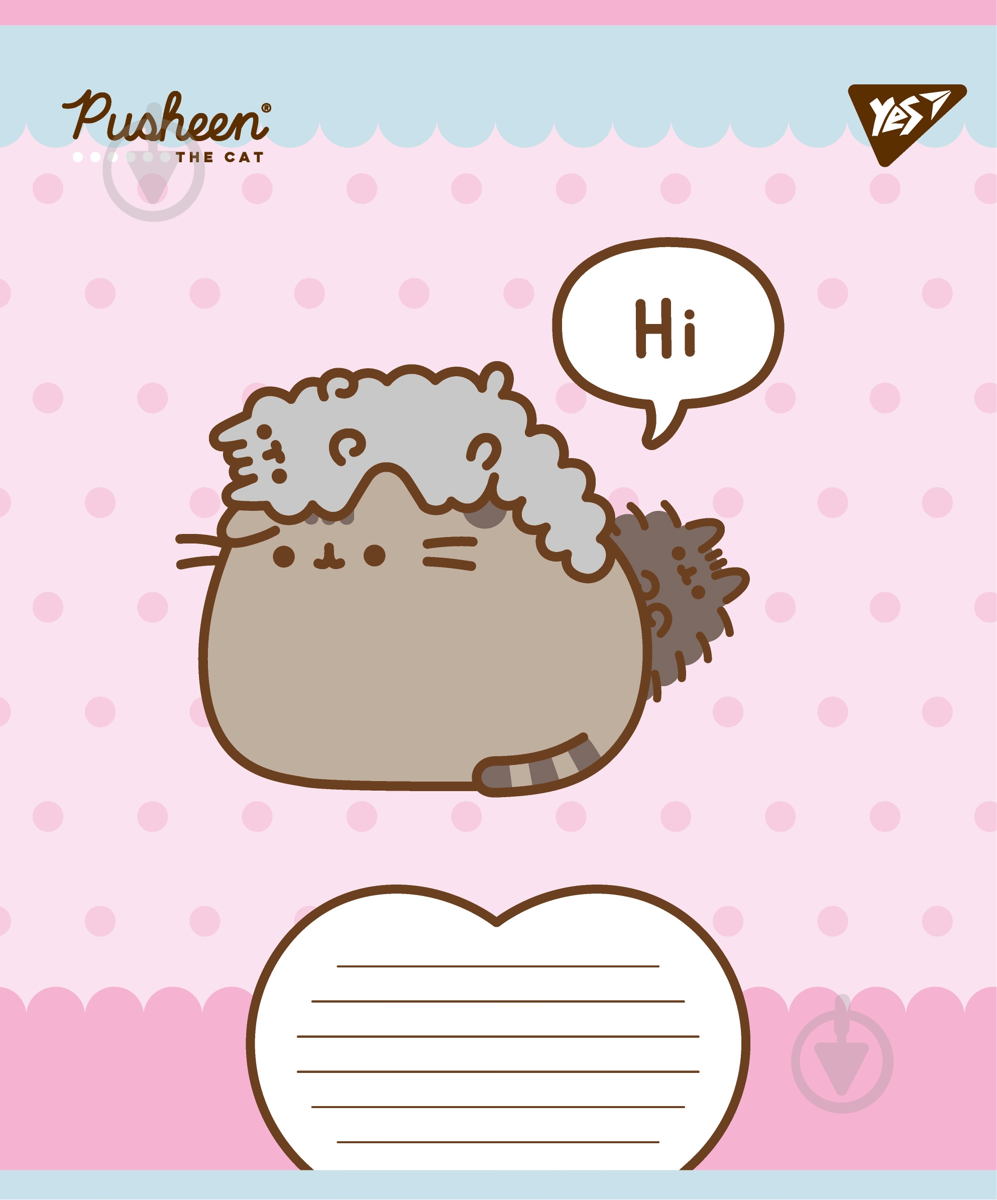 Набір шкільних зошитів Pusheen Weekend 12 аркушів коса лінія 5 шт. YES - фото 2 Набір шкільних зошитів Pusheen Weekend 12 аркушів коса лінія 5 шт. YES - фото 2