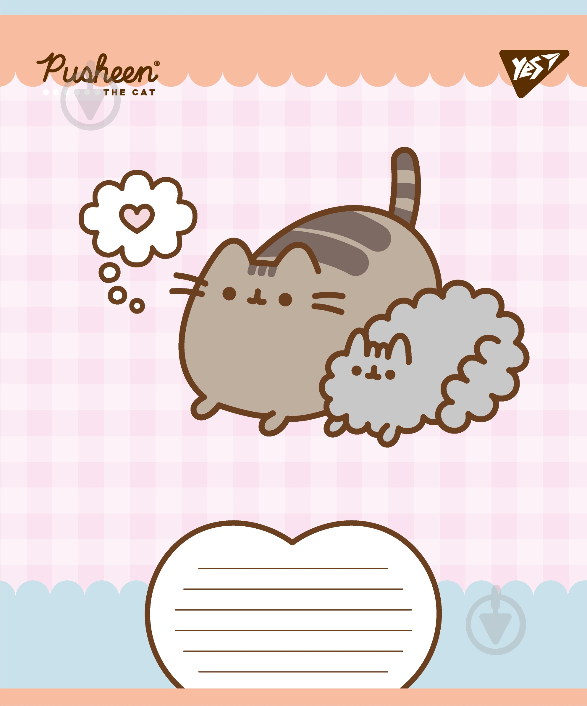Набір шкільних зошитів Pusheen Weekend 12 аркушів коса лінія 5 шт. YES - фото 3 Набір шкільних зошитів Pusheen Weekend 12 аркушів коса лінія 5 шт. YES - фото 3