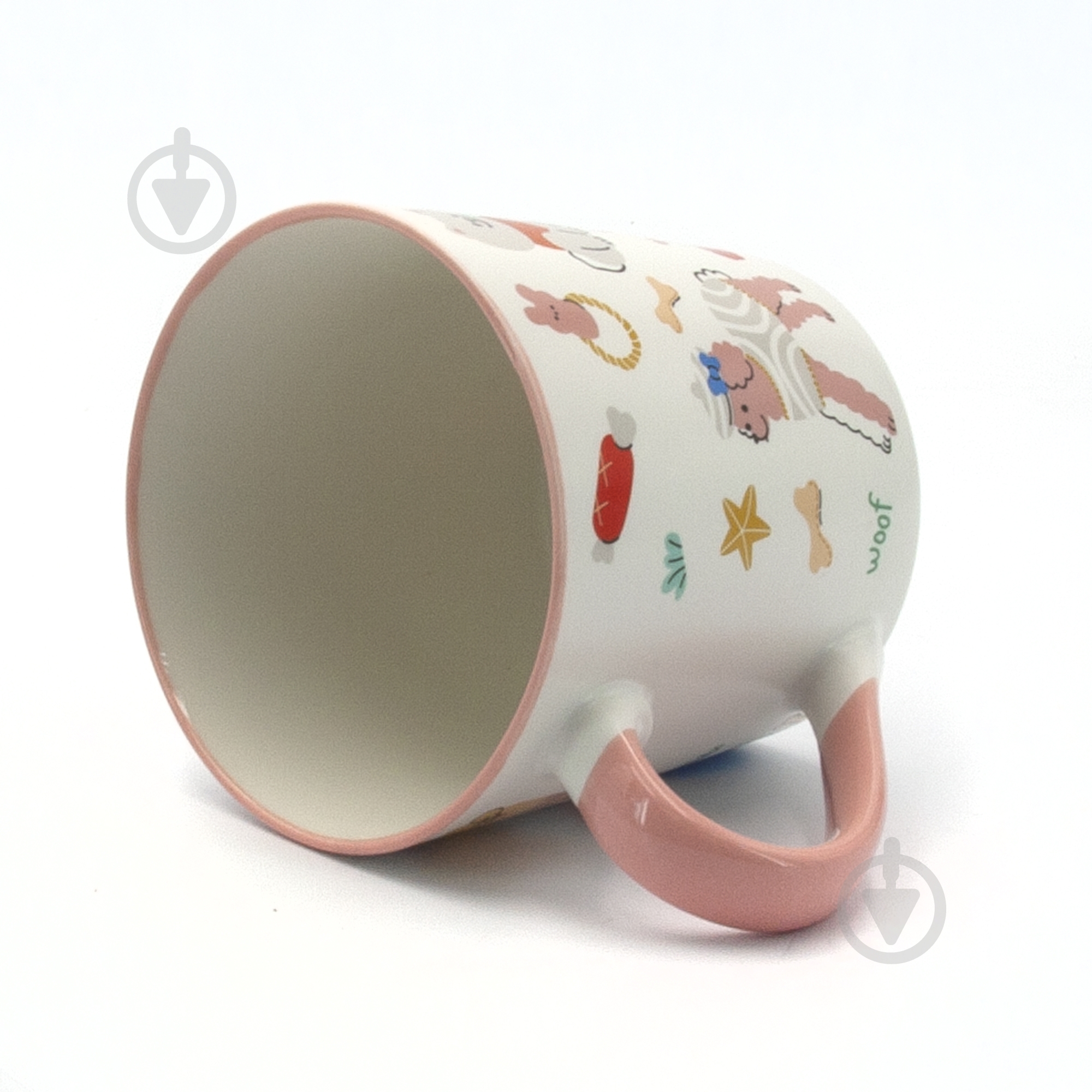 Чашка Milika Feawyn DogsPink 390 мл M0520-B357-G3430B - фото 2