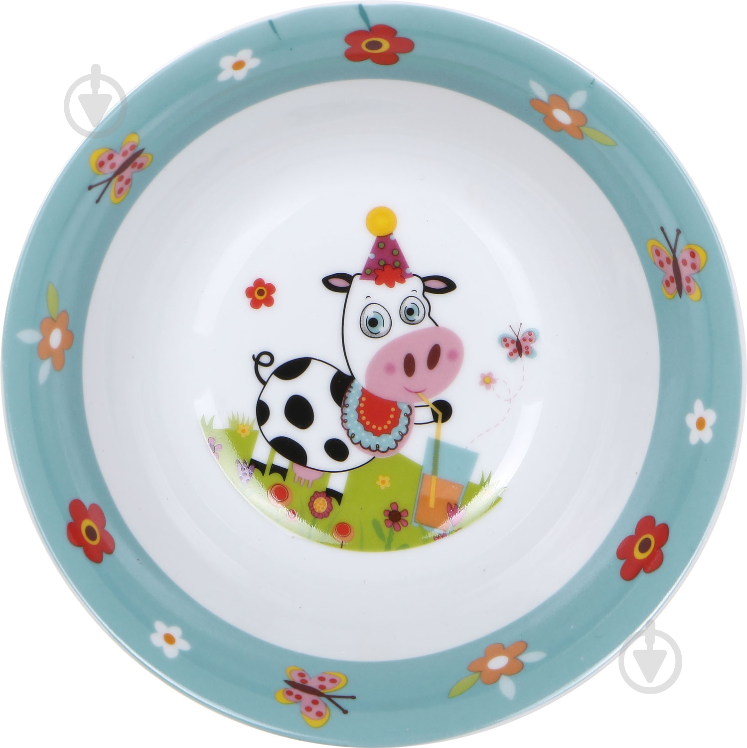 Набор детской посуды Cow 3 предмета - фото 6