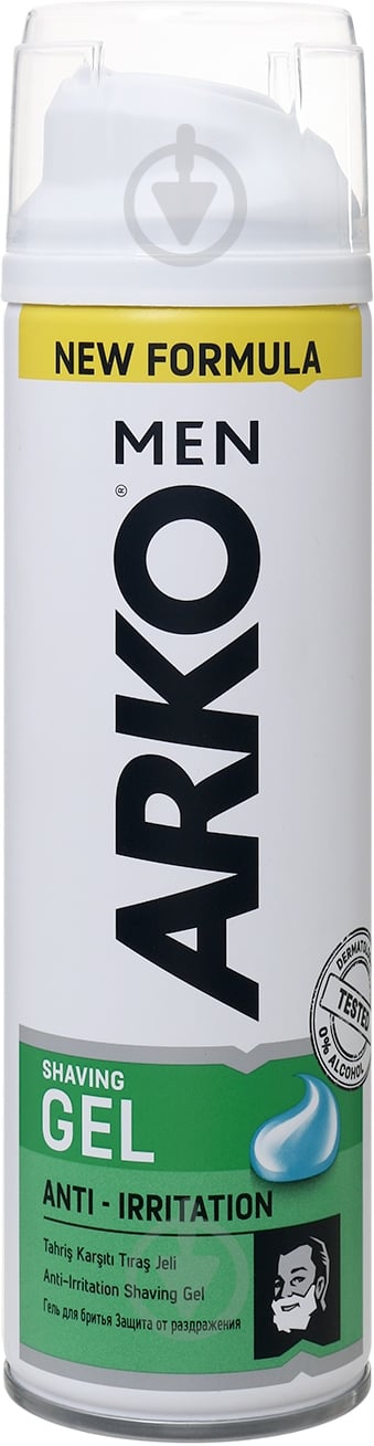 Гель для гоління Arko Anti-Irritation 200 мл - фото 1