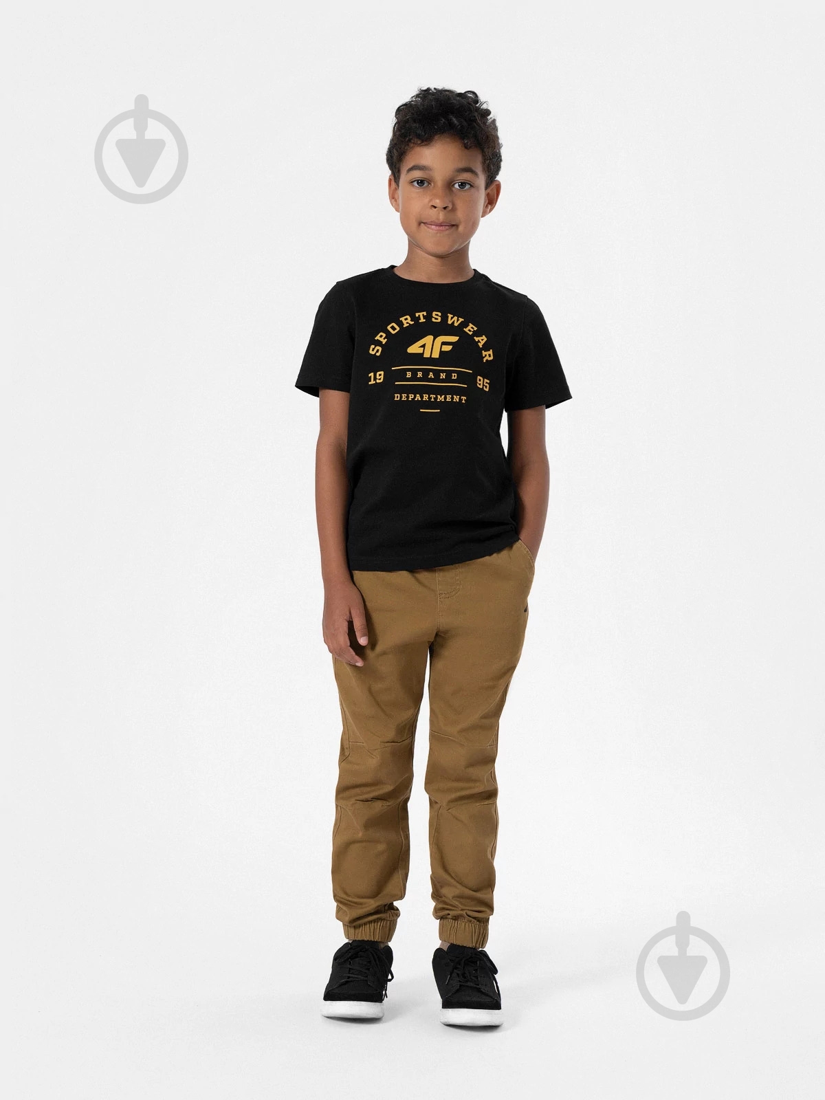 Брюки 4F TROUSERS CAS 4FJAW22TTROM237-80S р. 146 коричневый - фото 2