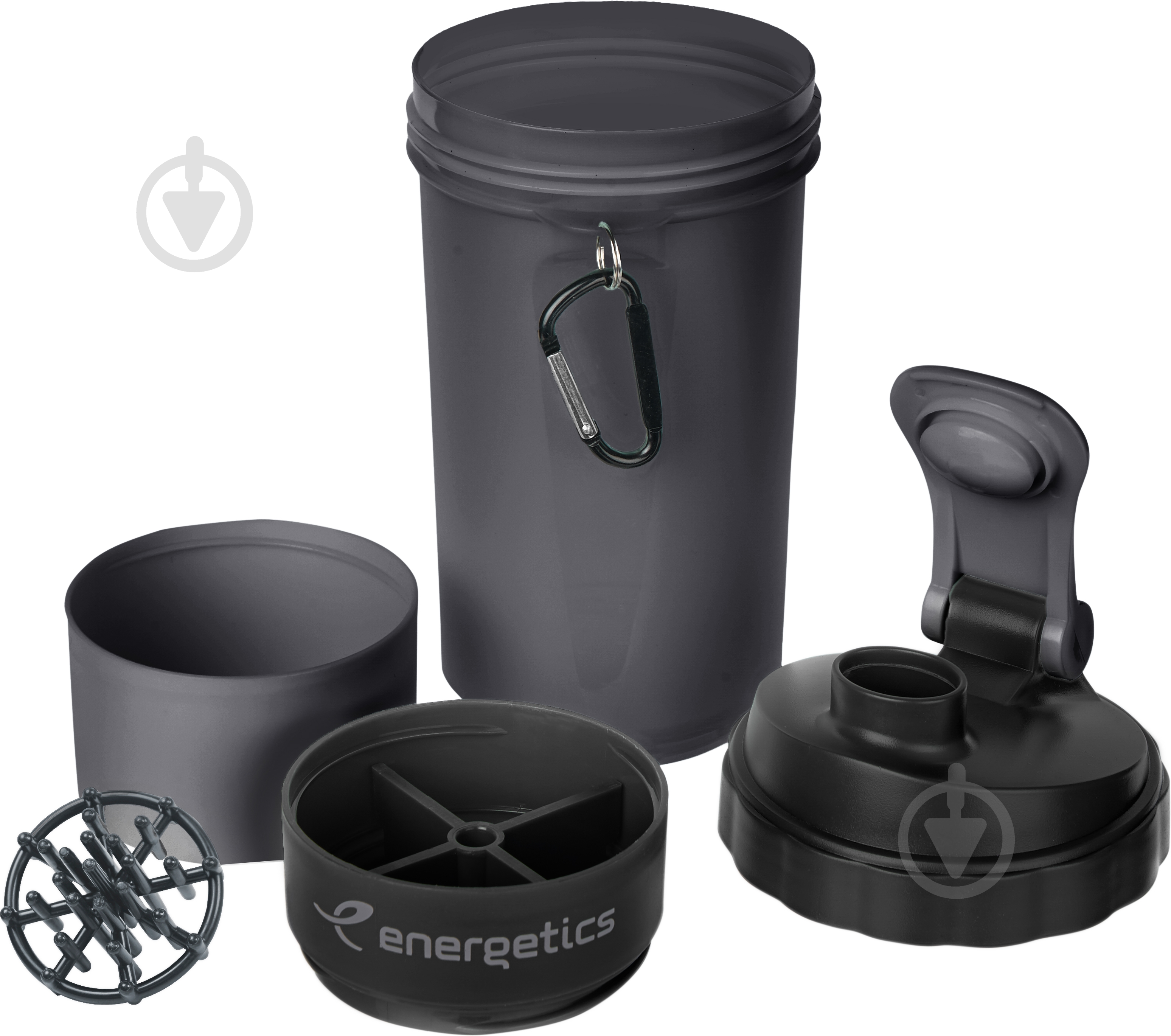 Шейкер Energetics Shaker Bottle 0,6 л 296592-904046 - фото 2 Шейкер Energetics Shaker Bottle 0,6 л 296592-904046 - фото 2