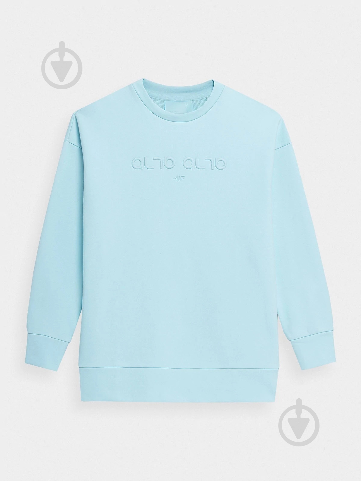 Свитшот 4F AL*4F_SWEATSHIRT 4FSS22TSWSF114-34S р.M голубой - фото 1