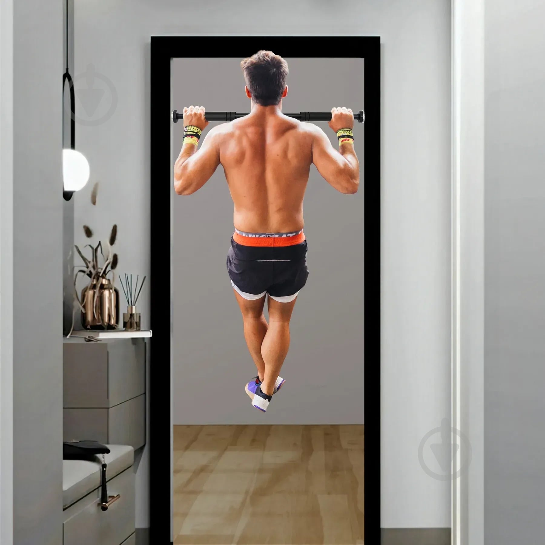 Турнік дверний Cornix XR-0170 SS25 130 см - фото 10