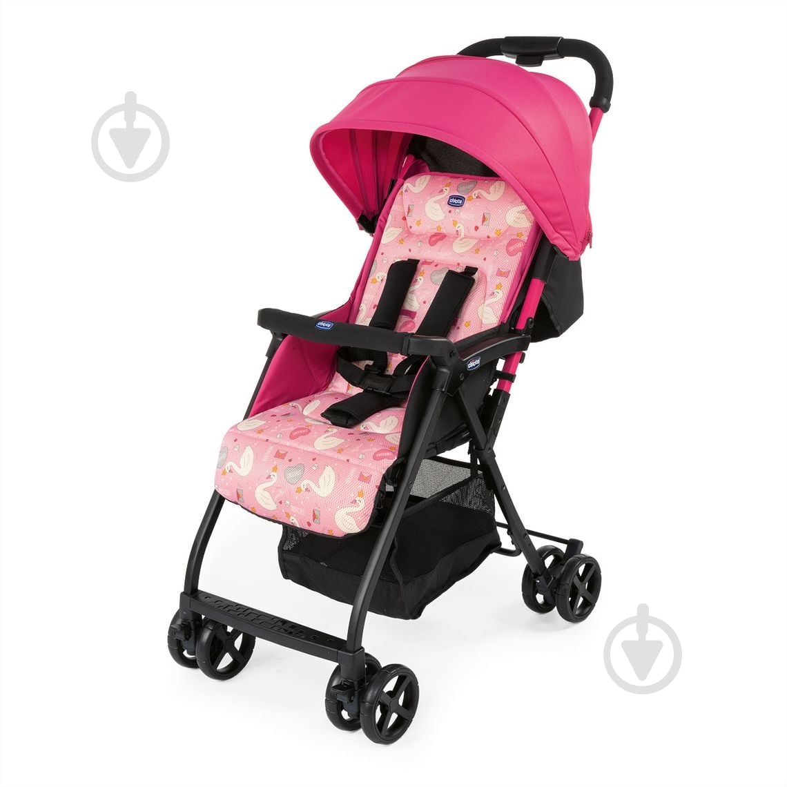 Коляска прогулянкова Chicco Ohlala 2 Pink Swan (79472.66) - фото 1