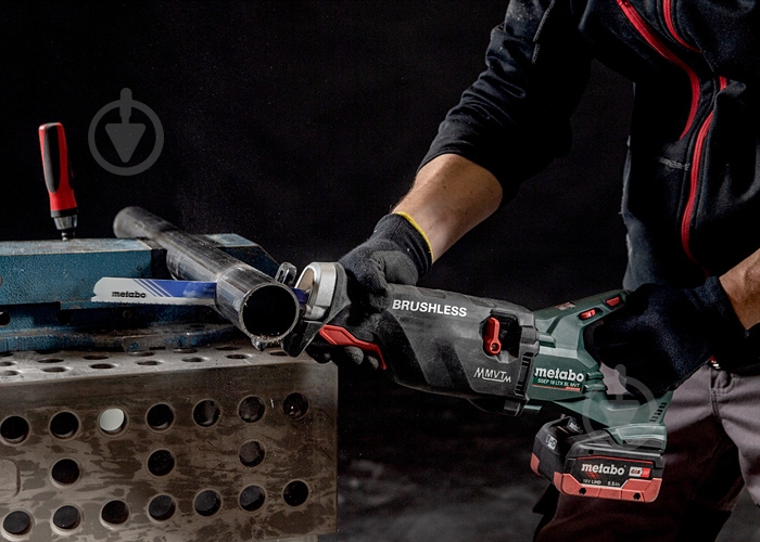 Пила сабельная Metabo SSEP 18 LTX BL MVT 602258850 - фото 4 Пила сабельная Metabo SSEP 18 LTX BL MVT 602258850 - фото 4