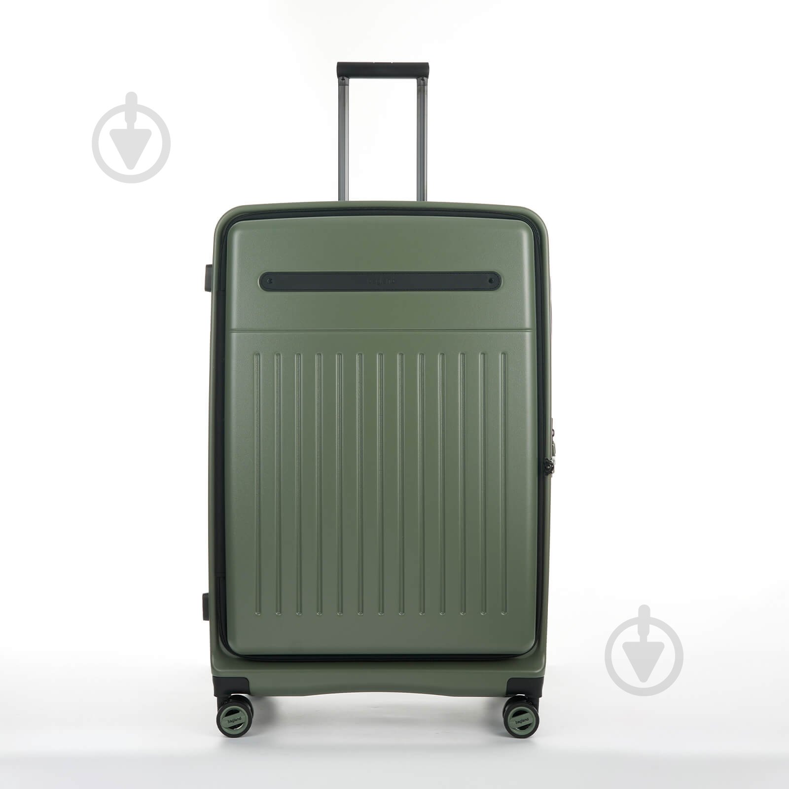 Чемодан Bagland VELO S 40 л хаки - фото 1