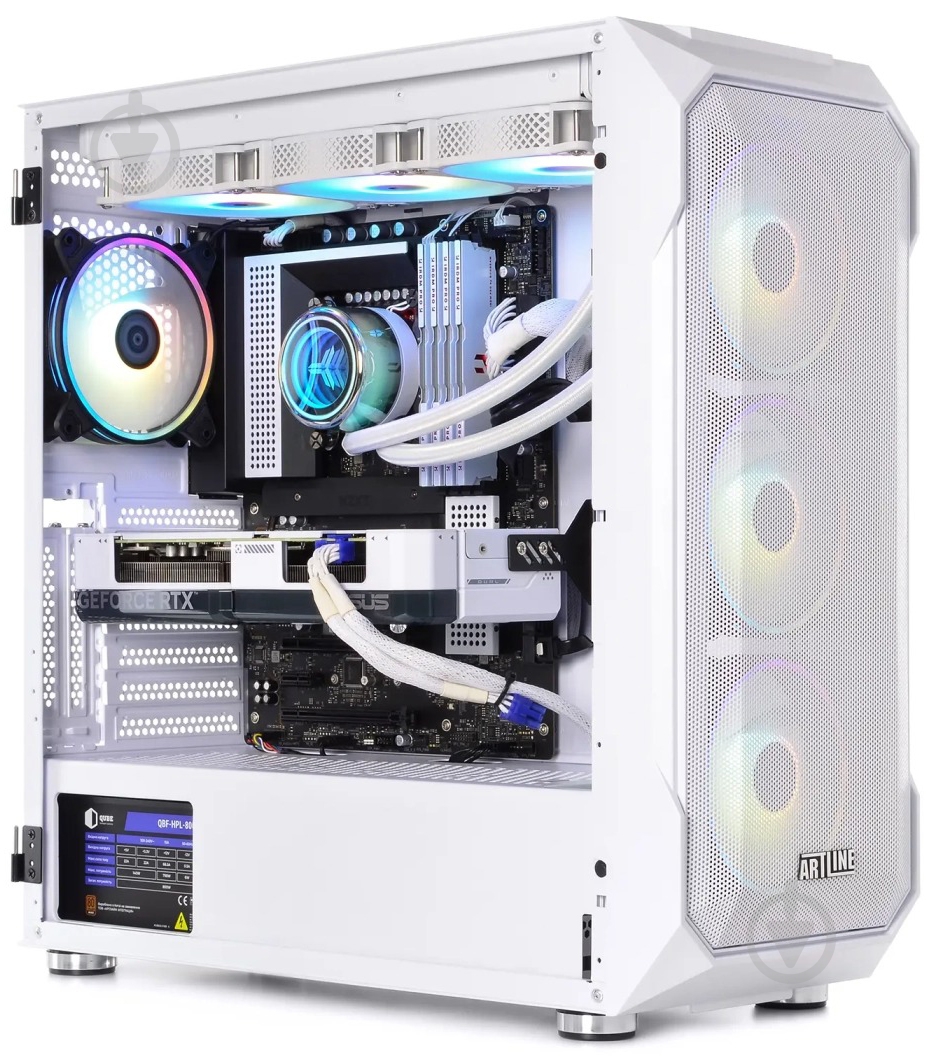 Компьютер Artline Gaming X77WHITE (X77Whitev101) white - фото 11 Компьютер Artline Gaming X77WHITE (X77Whitev101) white - фото 11